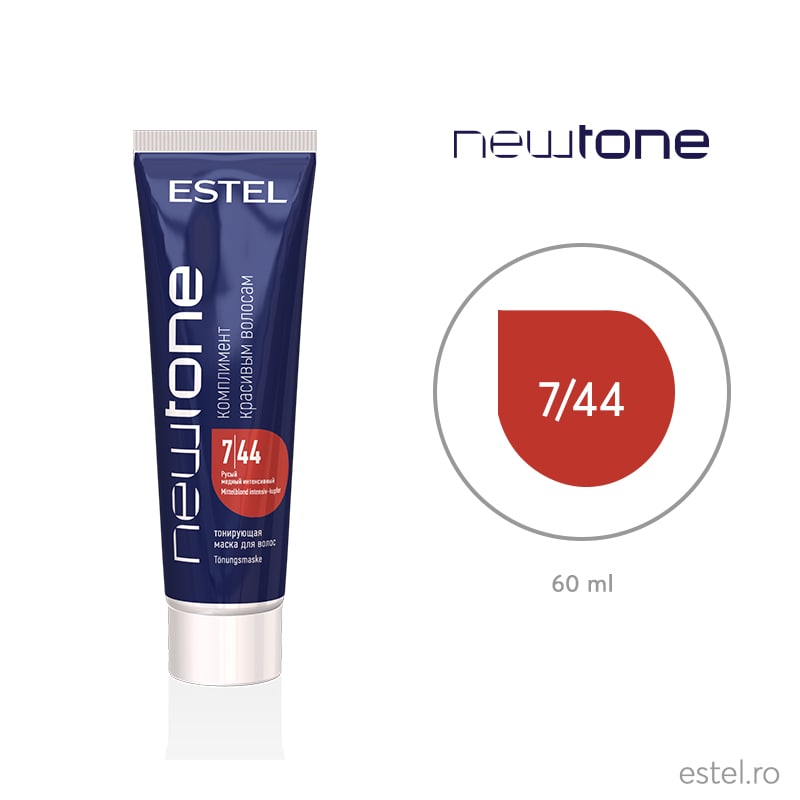ESTEL HC NewTone 7/44  masca nuantatoare 60 ml pentru par