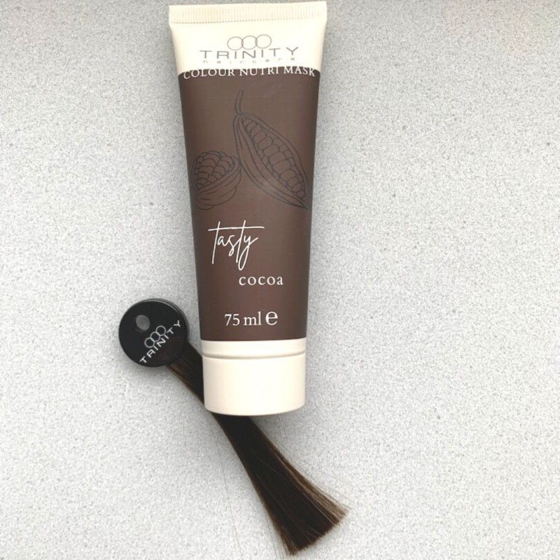 Masca nuantatoare pentru par Nutri Trinity Haircare, Cacao, 75 ml - 3 | YEO