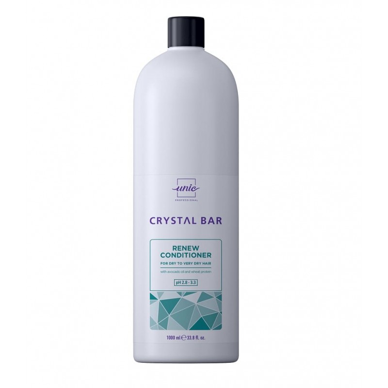 Balsam regenerare pentru par Renew Crystal Bar Unic Professional, 1000 ml