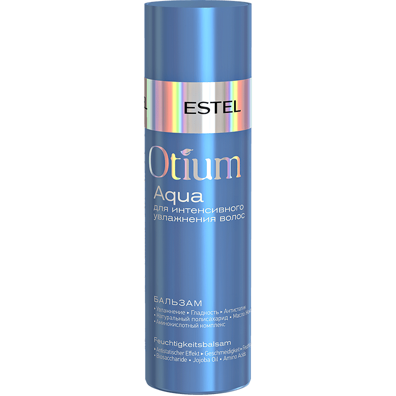 Balsam cu aminoacizi si unei de Jojoba pentru hidratare intensa a parului ESTEL Otium AQUA, 200 ml 200 poza noua reduceri 2022