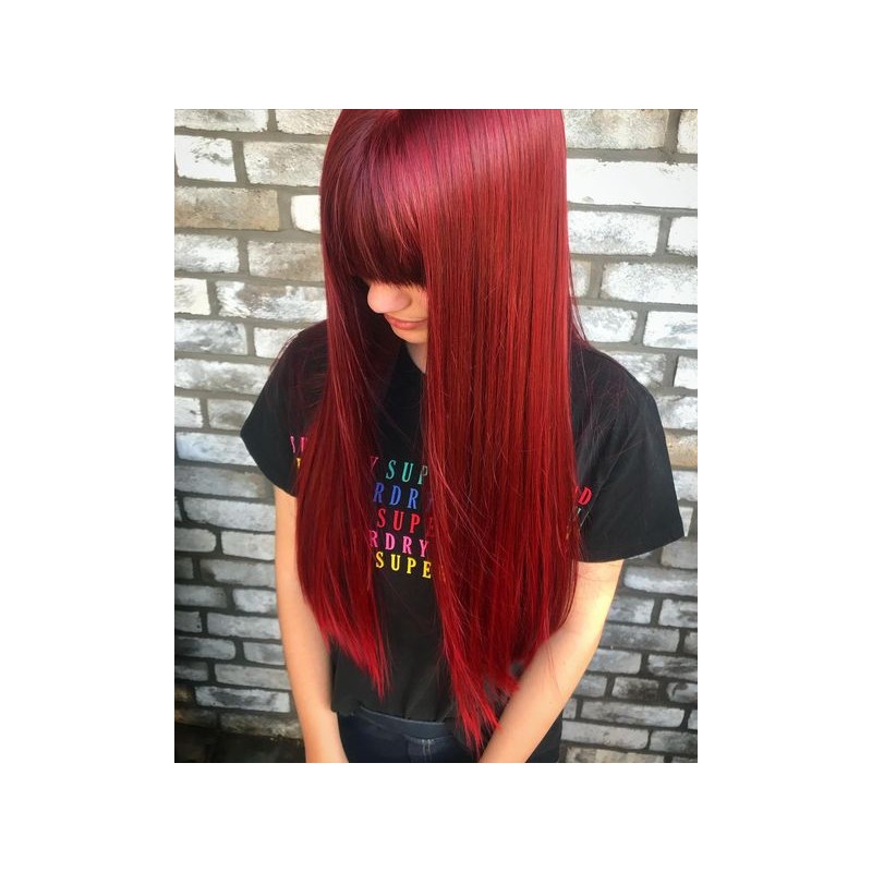 Pigment cu actiune directa cu efect de biolaminare Kaleid Trinity Haircare, Topaz visina, 75 ml - 2 | YEO