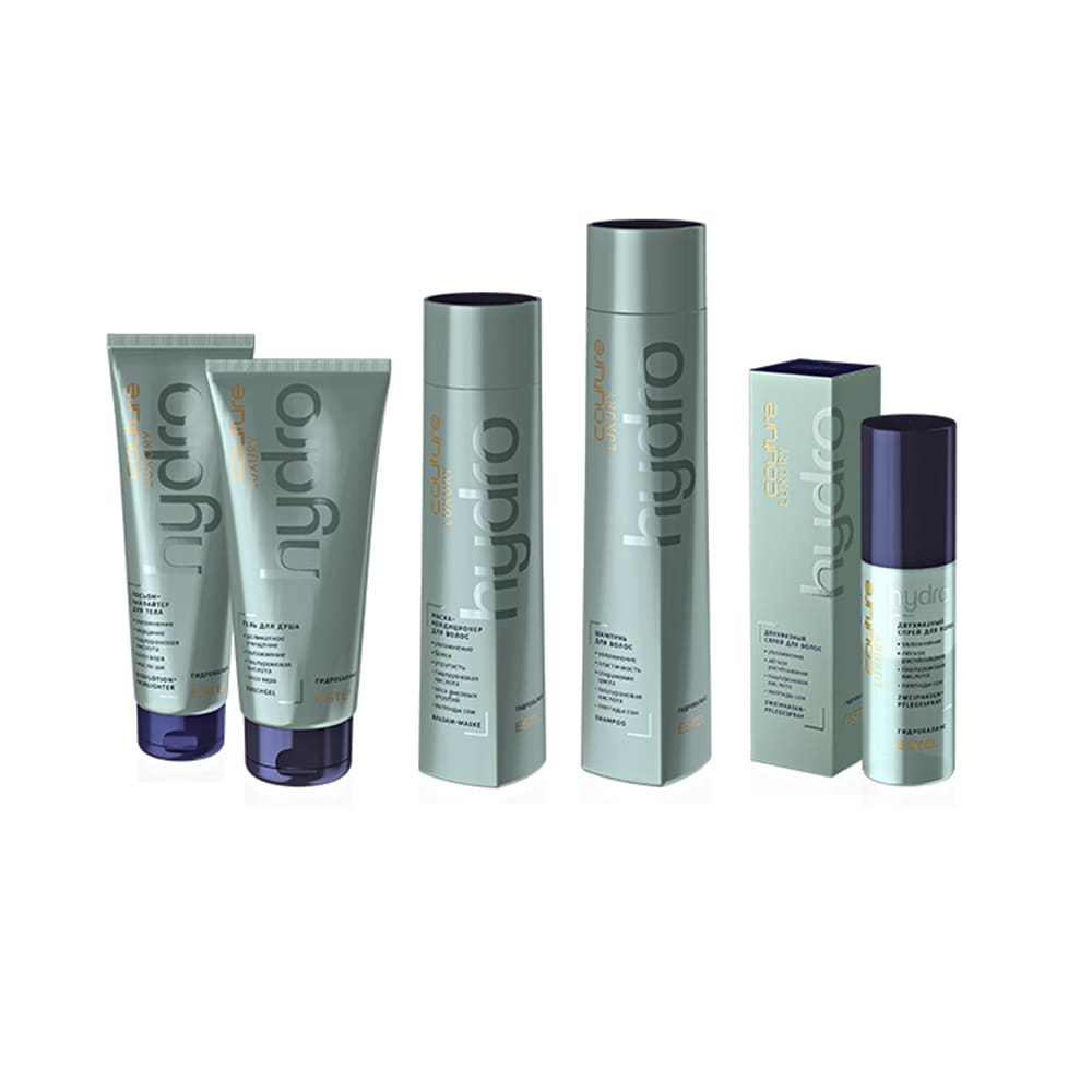 Spray bifazic hidratare intensa si pieptanare usoara pentru par LUXURY HYDROBALANCE ESTEL HAUTE COUTURE, 100 ml - 2 | YEO