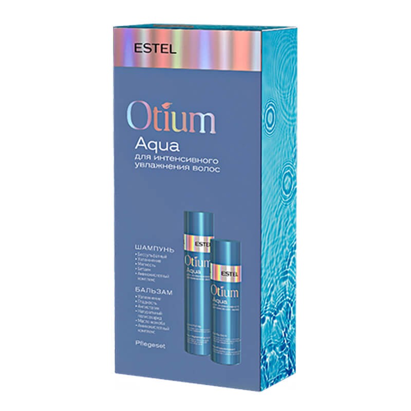 Set pentru hidratare intensa a parului fara sulfati Estel Otium AQUA AQUA poza noua reduceri 2022