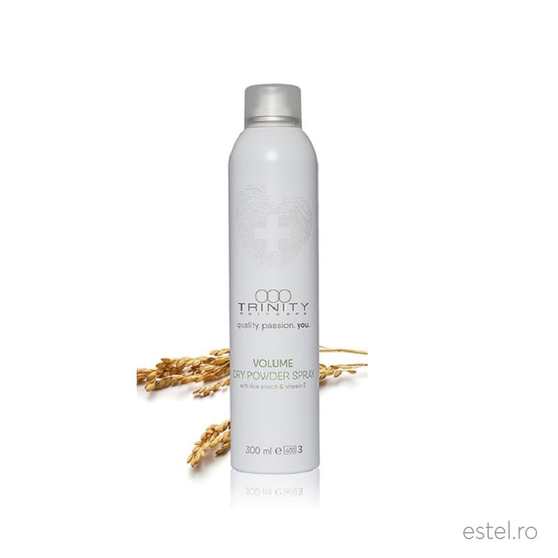 Sampon uscat de volum pentru par fin essentials volume trinity haircare, 300 ml