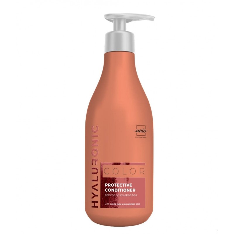 Balsam protectia culorii pentru par vopsit si suvitat Color Hyaluronic Unic Professional, 500 ml