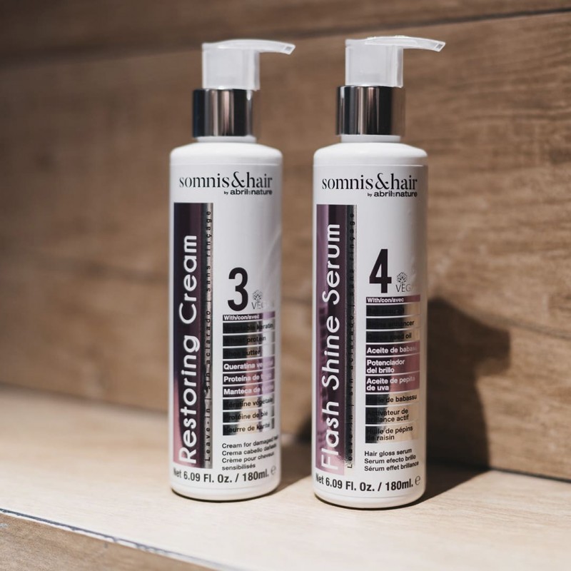 Ser spray pentru regenerare par deteriorat Restoring Somnis Hair, 180 ml - 5 | YEO