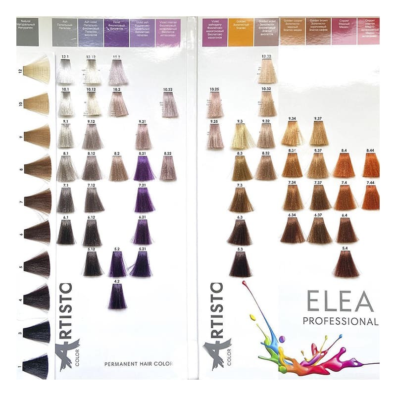 Vopsea permanenta pentru par Elea Professional Artisto Color, 3 Saten inchis, 100 ml - 4 | YEO