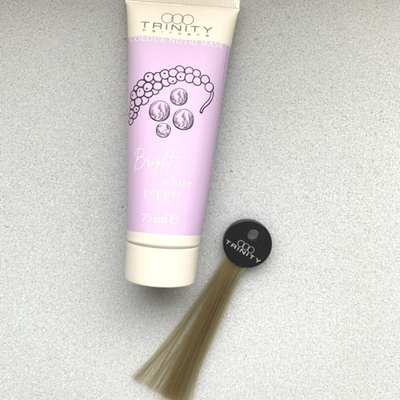 Masca nuantatoare pentru par Nutri Trinity Haircare, Piper Alb, 75 ml - 2 | YEO
