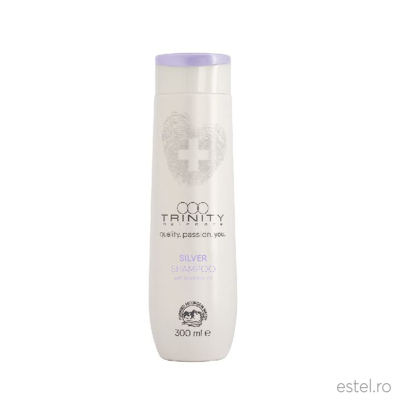 Sampon nuantator anti yellow pentru par blond alb si grizonat Silver Reflex Essentials Blonde Trinity Haircare, 300 ml Sampon nuantator anti yellow pentru par blond alb si grizonat Silver Reflex Essentials Blonde Trinity Haircare, 300 ml