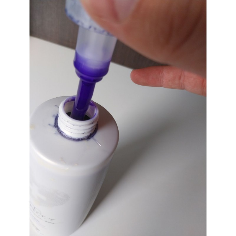 Sampon nuantator anti yellow pentru par alb grizonat Silver Reflex Essentials Blonde Trinity Haircare, 25 ml - 1 | YEO