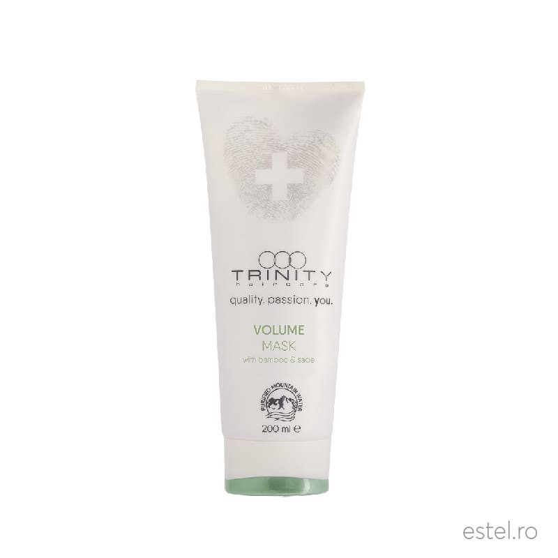 Masca volum pentru par fin Essentials Volume Trinity Haircare, 200 ml - 1 | YEO