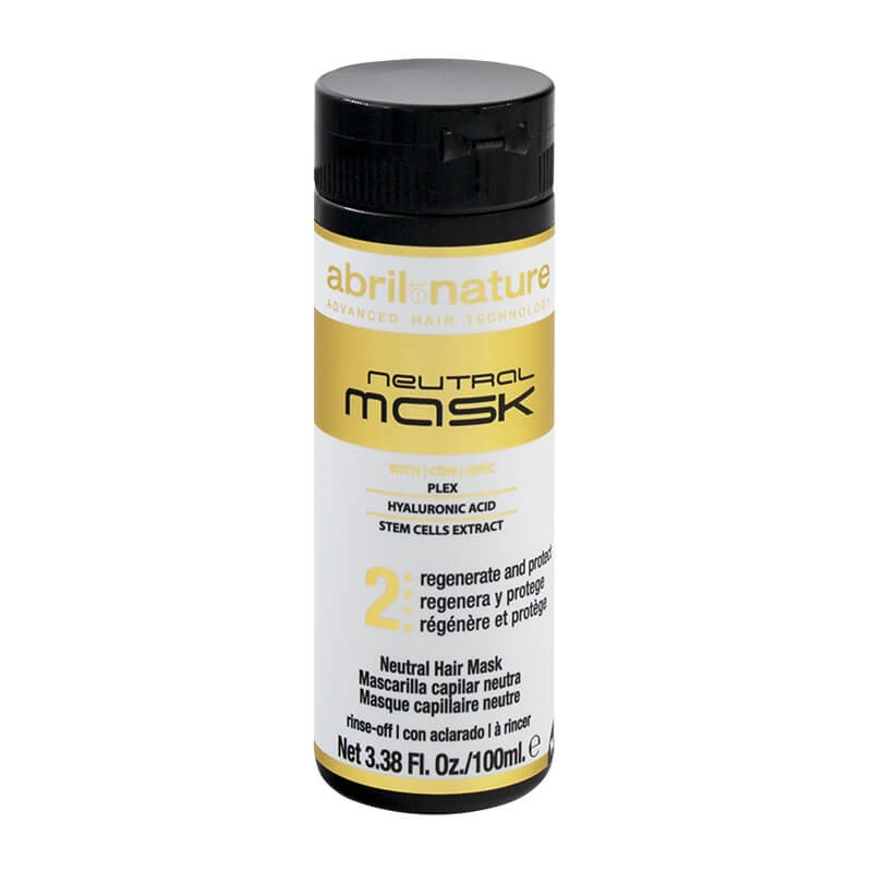 Masca neutra pentru par Nature Tonner Abril et Nature 0.0, 100 ml 0/0 poza noua reduceri 2022