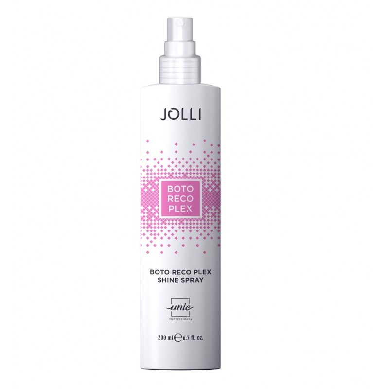 Spray stralucire pentru toate tipurile de par JOLLI BOTO RECO PLEX, 200 ml