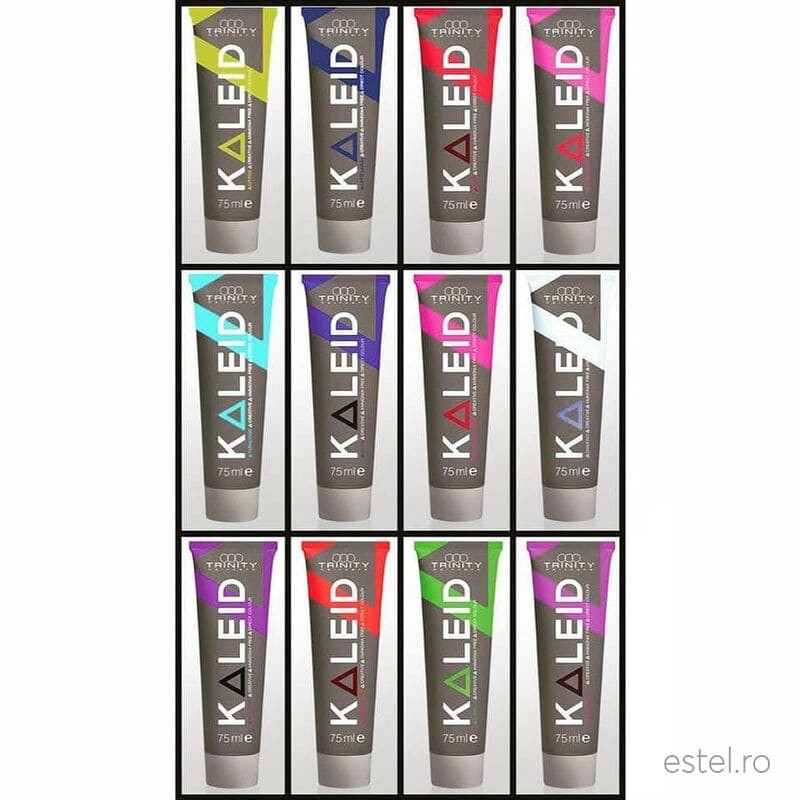 Pigment cu actiune directa cu efect de biolaminare Kaleid Trinity Haircare, Topaz Flamingo, 75 ml - 1 | YEO