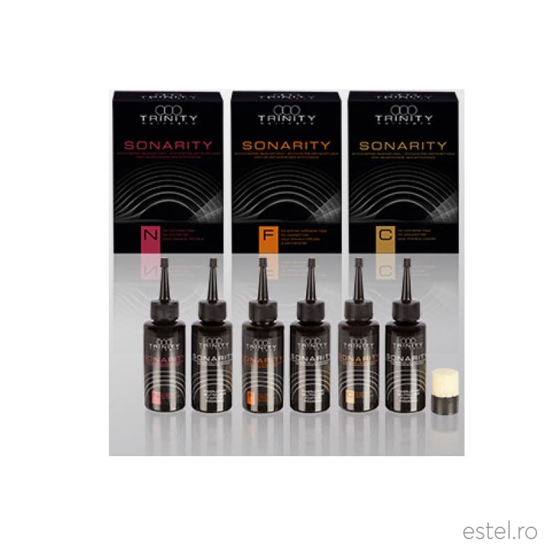 Set pentru ondularea permanenta fara amoniac par vopsit C Sonarity Trinity Haircare, (Set 75 ml +75 ml) - 2 | YEO
