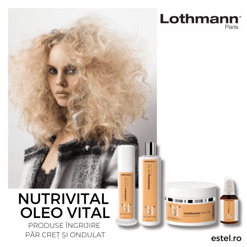 Ser amplificator pentru par cret si ondulat Oleo Vital Lothmann, 100 ml - 1 | YEO
