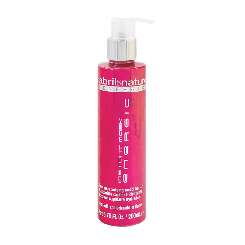 Masca hranitoare si regeneratoare cu efect anti-frizz pentru par degradat si extensii energic nutrition abril et nature, 200 ml