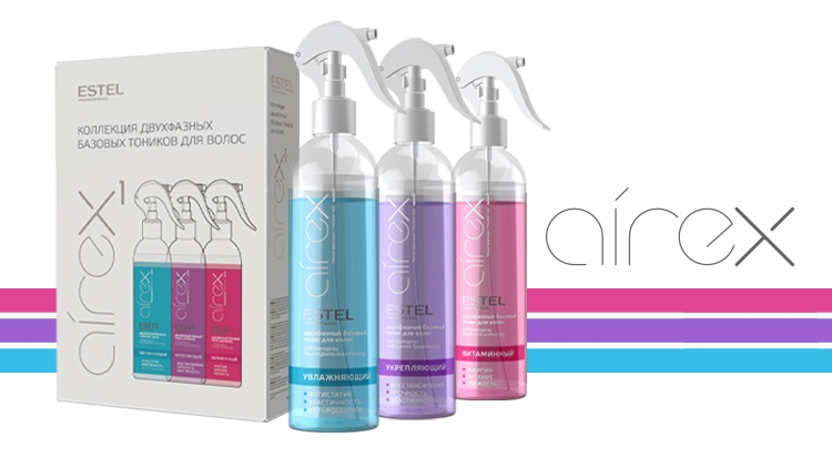 Estel Romania spray leave in - A/N3 Colectie tonifiant bifazic AIREX(tonic hidratant 400ml. tonic fermitate 400ml. tonic vitamine 400m