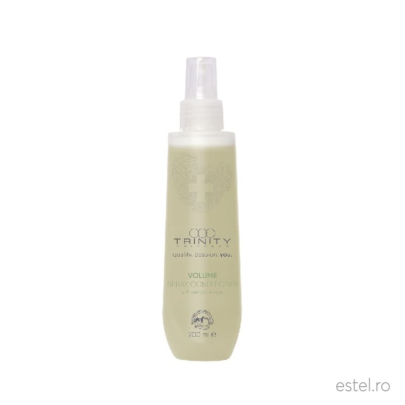 Spray balsam conditioner volum pentru par fin Essentials Volume Trinity Haircare, 200 ml - 1 | YEO