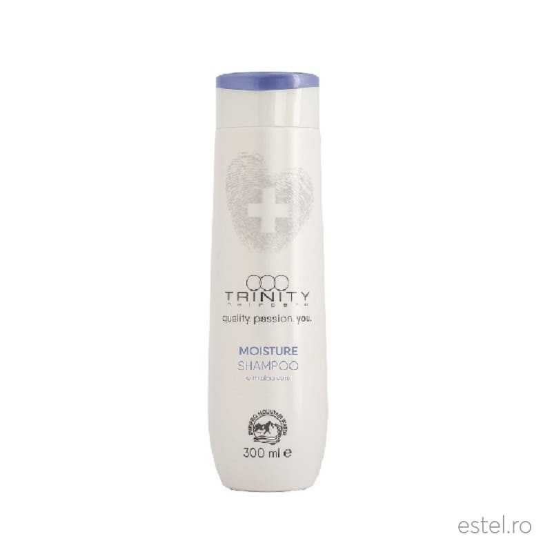 Sampon hidratare intensa cu aloe vera pentru par Essentials Moisture Trinity Haircare, 300 ml - 1 | YEO