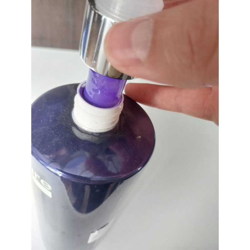 Sampon nuantator anti yellow pentru par blond si grizonat Platinum Abril et Nature, 250 ml - 2 | YEO