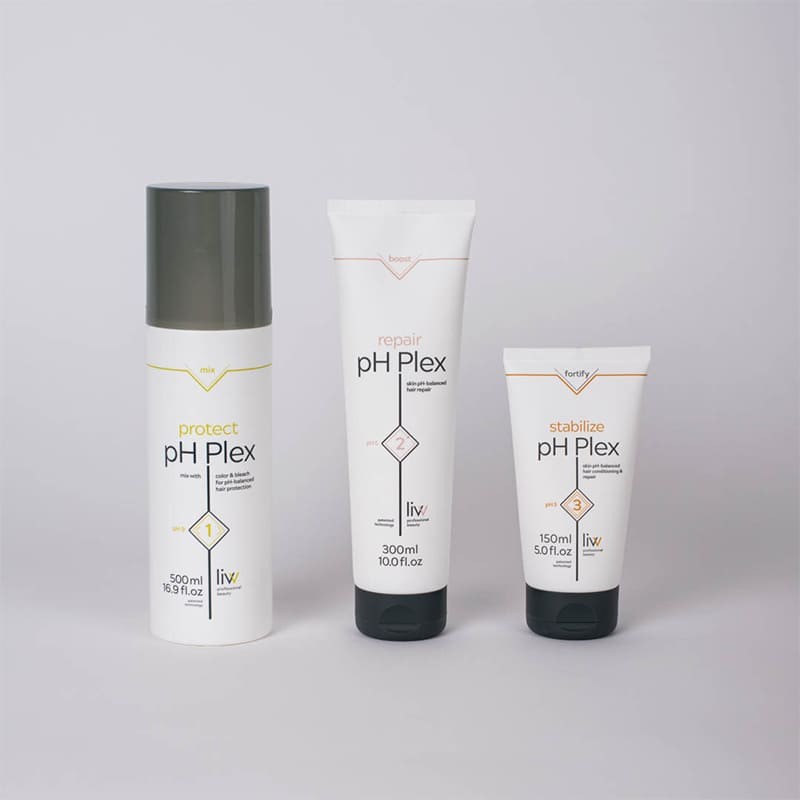 Solutie protectie par in timpul decolorarii pH Plex 1 Protect Professional, 500 ml - 2 | YEO