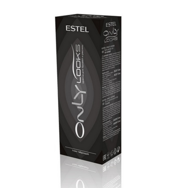 Vopsea pentru gene si sprancene Only Looks, 601 Negru #601 poza noua reduceri 2022