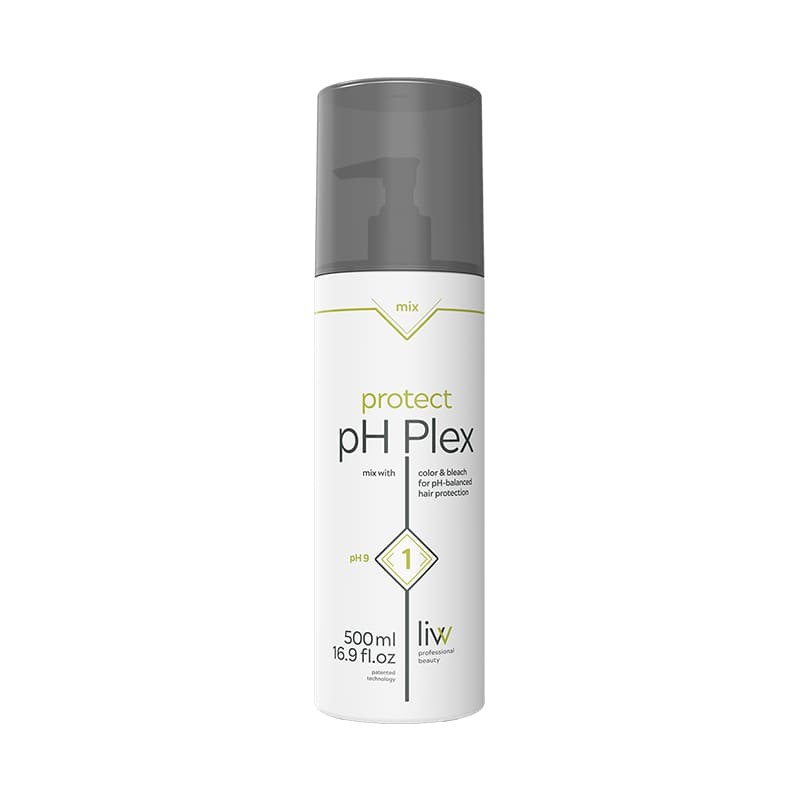 Solutie protectie par in timpul decolorarii pH Plex 1 Protect Professional, 500 ml