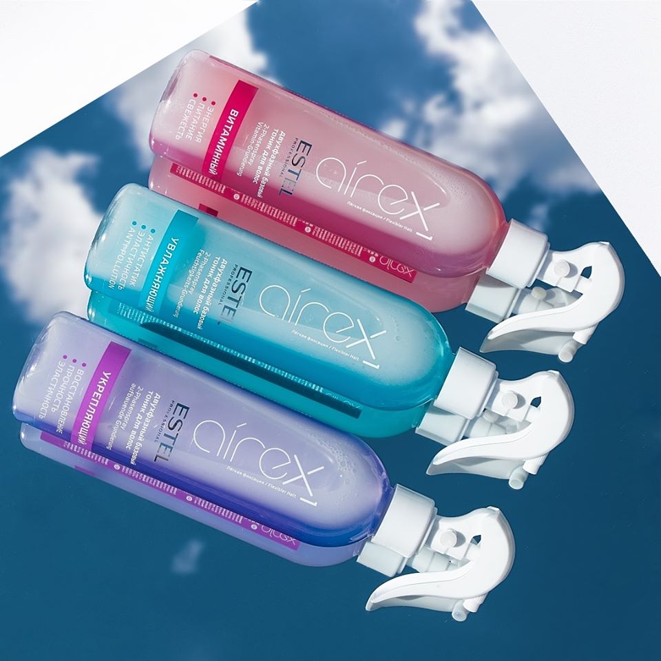 Spray bifazic antifrizz, pieptanare usoara si fortifierea parului, Airex 400 ml - 1 | YEO