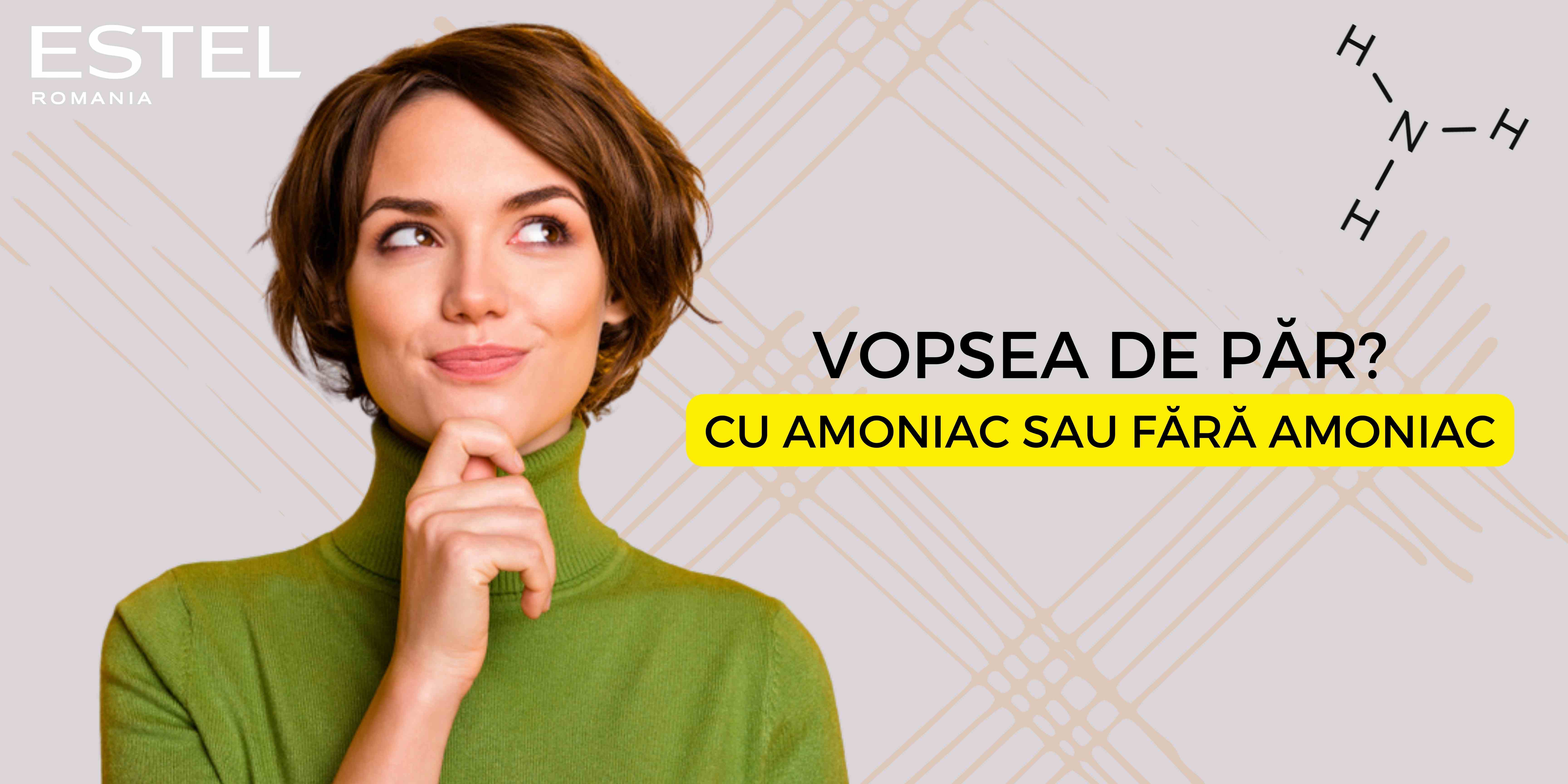 Vopsea de par fara amoniac vs vopsea de par cu amoniac