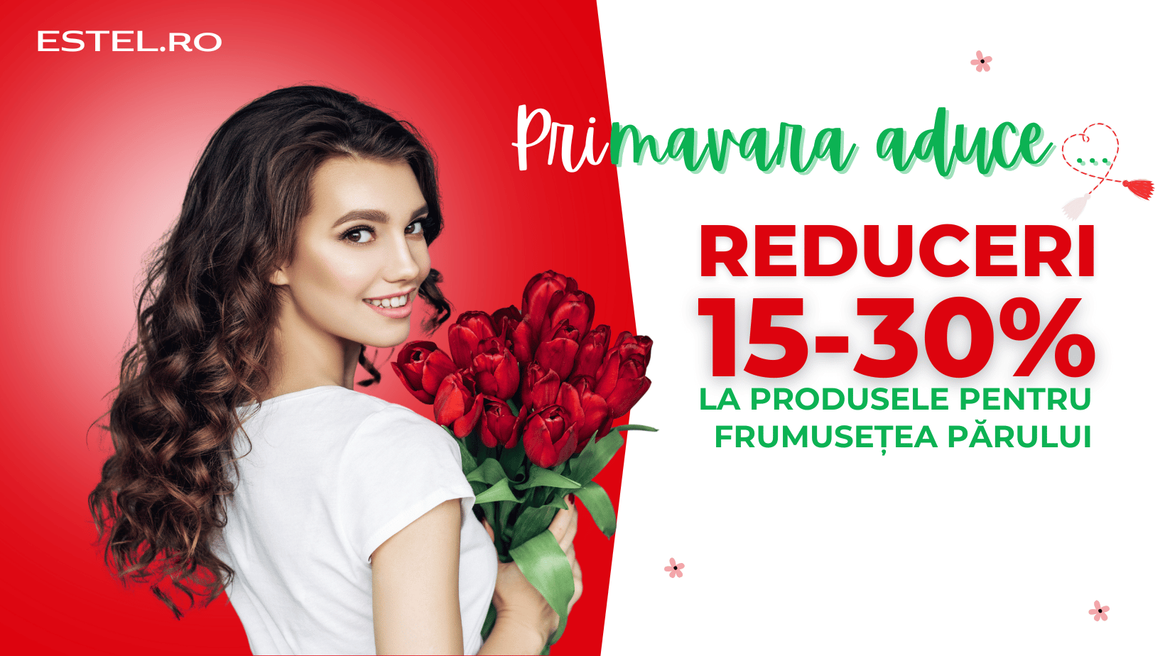 Primavara vine cu reduceri la produsele ingrijire par